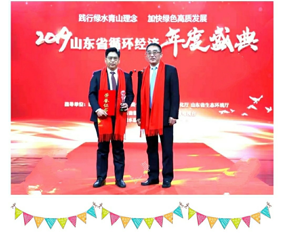 富临运业董事长董和玉荣获“2019山东省循环经济十大年度人物”